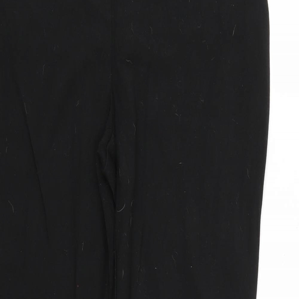 Womens UK Size 8 Dorothy Perkins Regular Fit  Black Trousers