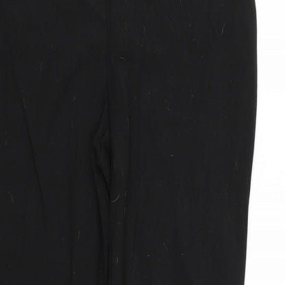 Womens UK Size 8 Dorothy Perkins Regular Fit  Black Trousers
