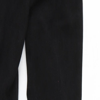 Denim & Co. Womens Black   Skinny Jeans Size 10 L27 in