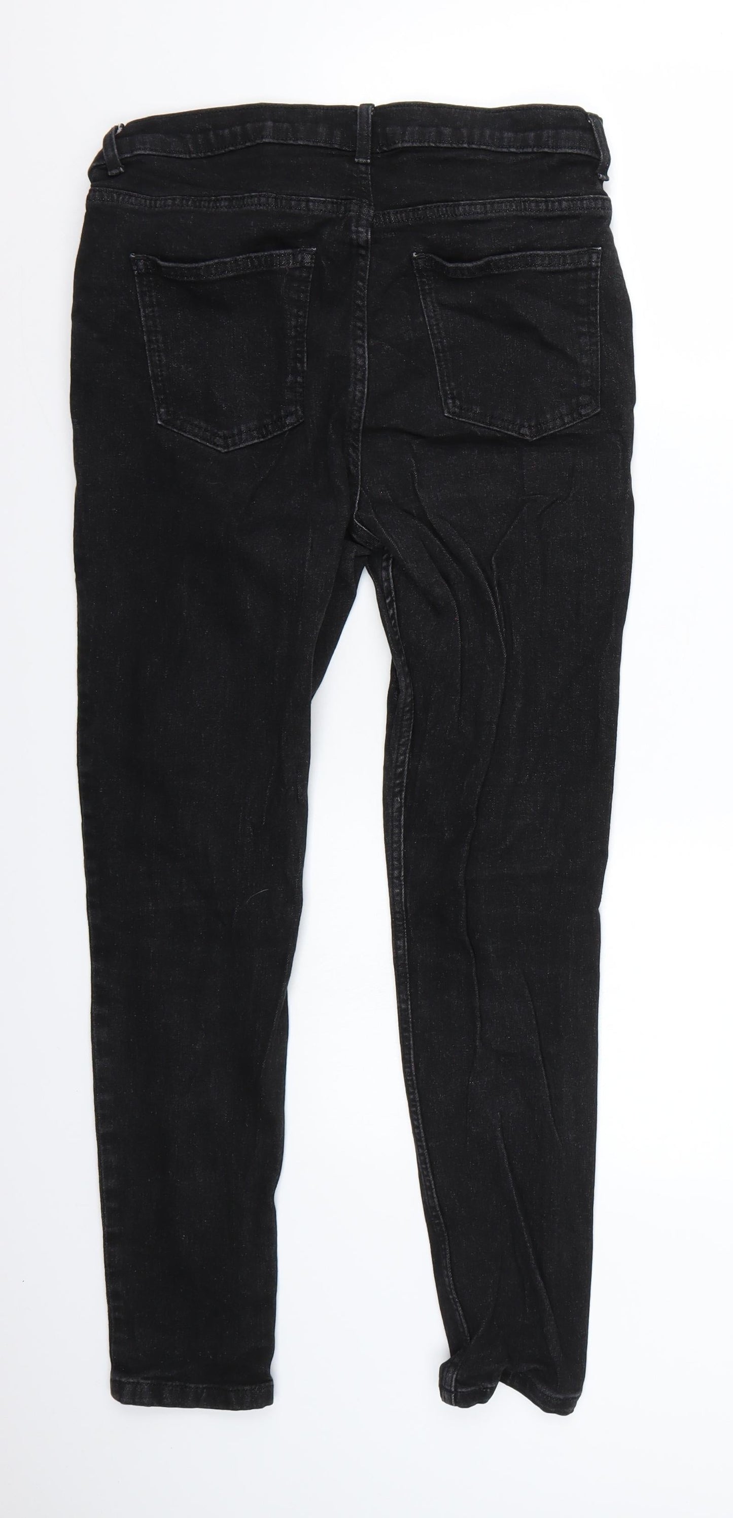Womens UK Size 12 Marks and Spencer Regular Fit Skinny Black Jeans