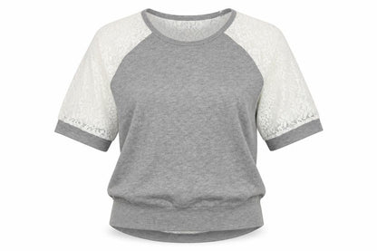 Papaya Womens Grey   Pullover Sweatshirt Size 12