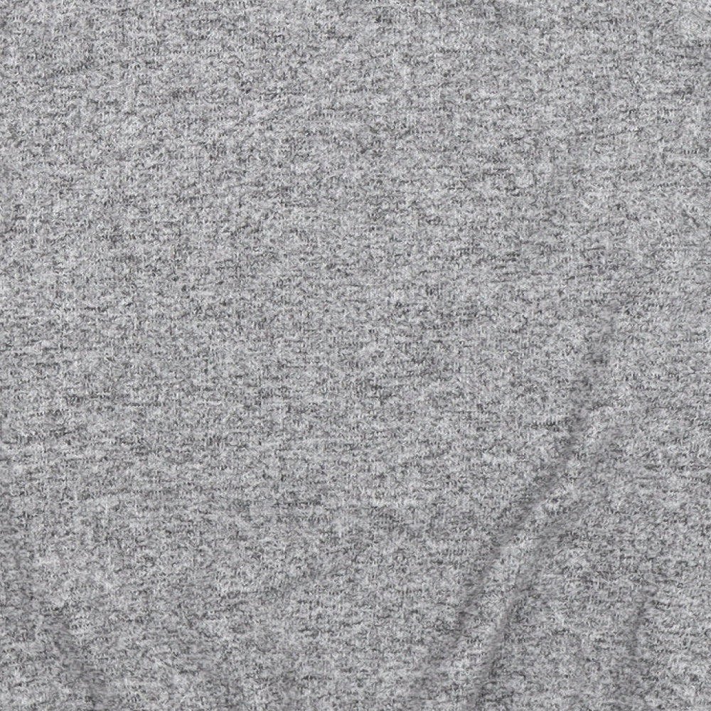 Dorothy Perkins Womens Grey  Knit Pullover Jumper Size 12