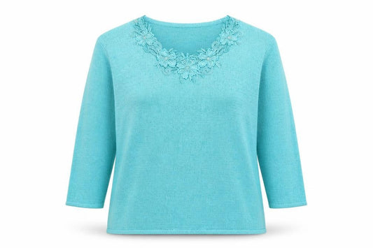 Preworn Womens Blue  Knit Pullover Jumper Size L