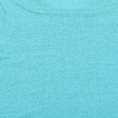 Preworn Womens Blue  Knit Pullover Jumper Size L