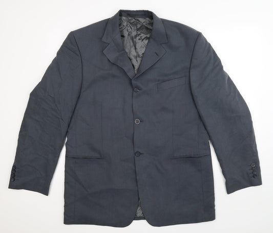 Mens UK Size 44 Tom English Regular Grey Suit Jacket