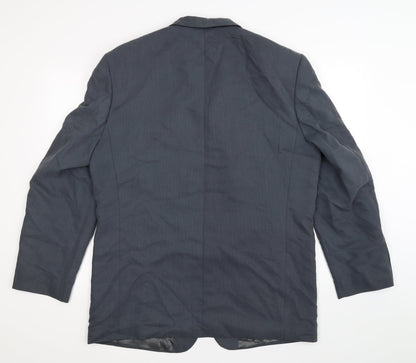 Mens UK Size 44 Tom English Regular Grey Suit Jacket