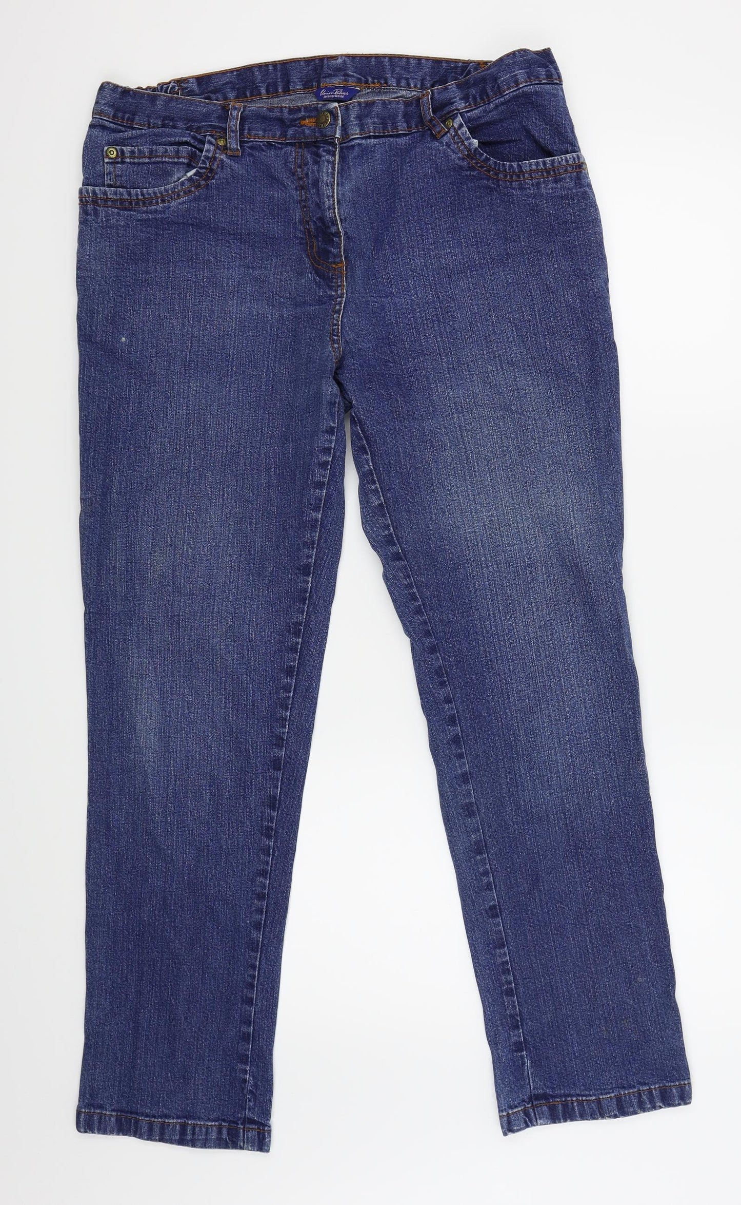 union blues Womens Blue   Straight Jeans Size 35 in L29 in