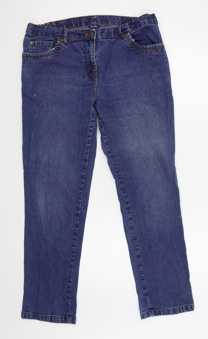 union blues Womens Blue   Straight Jeans Size 35 in L29 in