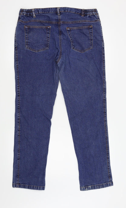 union blues Womens Blue   Straight Jeans Size 35 in L29 in