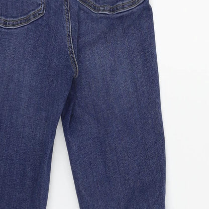 Mens UK Size 26 in COLLUSION Slim Fit Skinny Blue Jeans