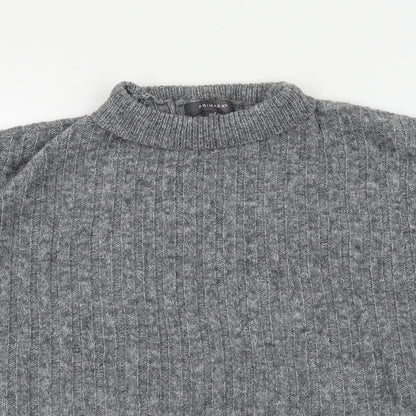Primark Womens Grey  Knit Pullover Jumper Size S  - Cropped