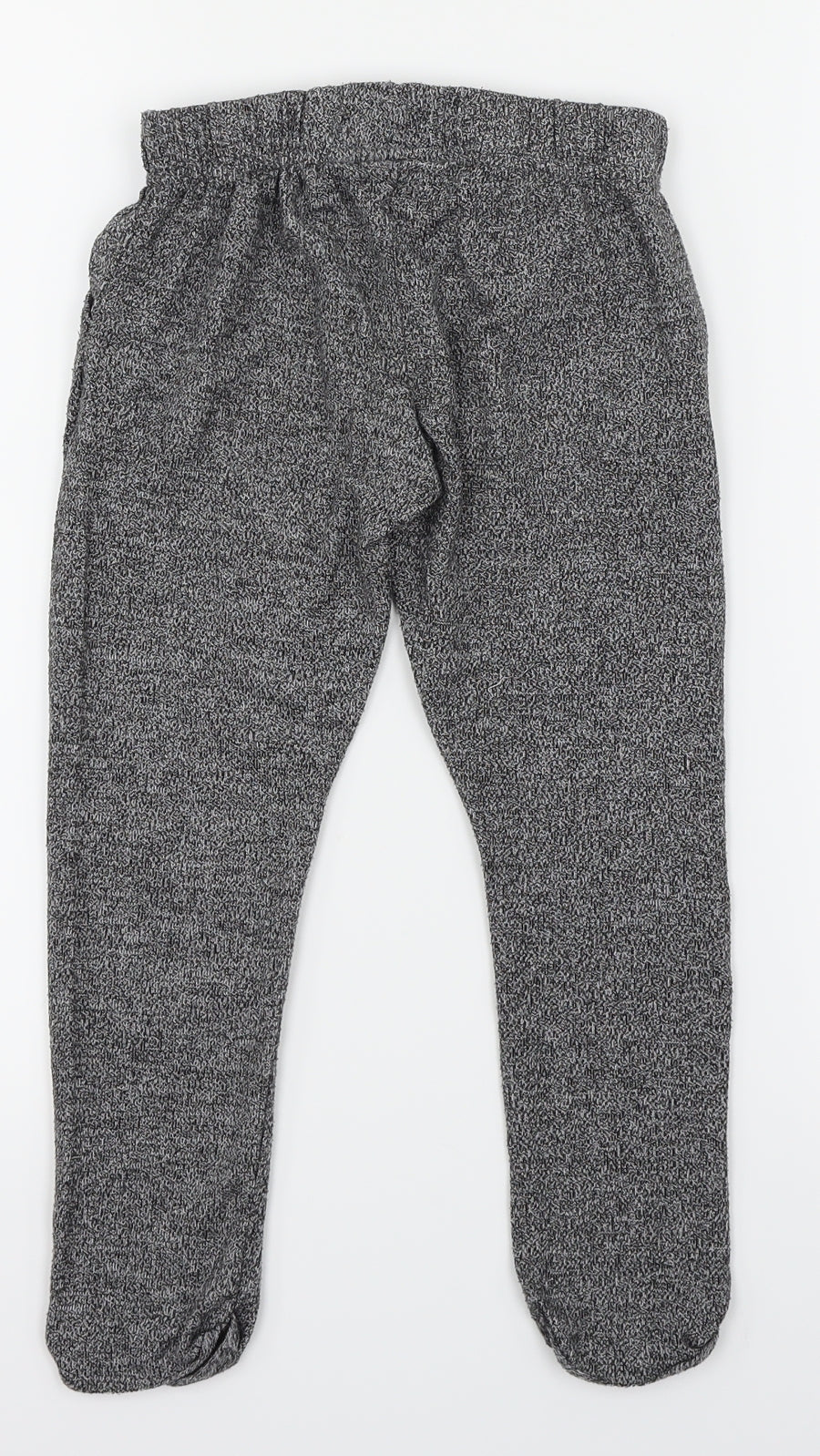 NEXT Girls Grey  Knit Sweatpants Trousers Size 6 Years