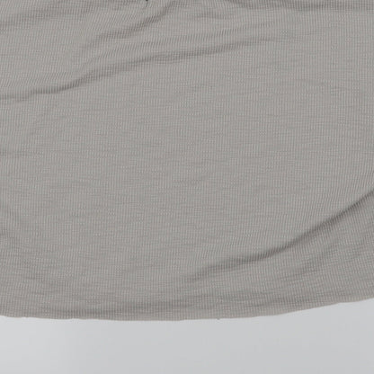 Misguided Womens Grey   Pullover Jumper Size 10  - Cropped