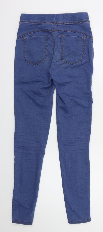 Denim & Co. Womens Blue  Denim Skinny Jeans Size 26 L28 in