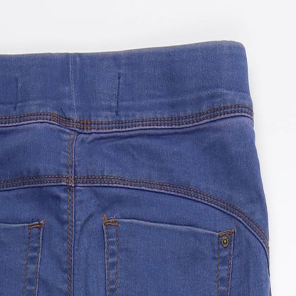 Denim & Co. Womens Blue  Denim Skinny Jeans Size 26 L28 in