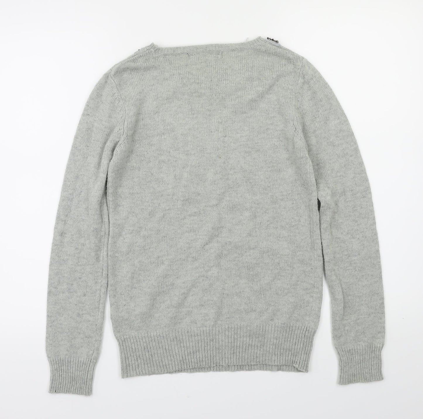 Primark Womens Grey   Pullover Jumper Size 6