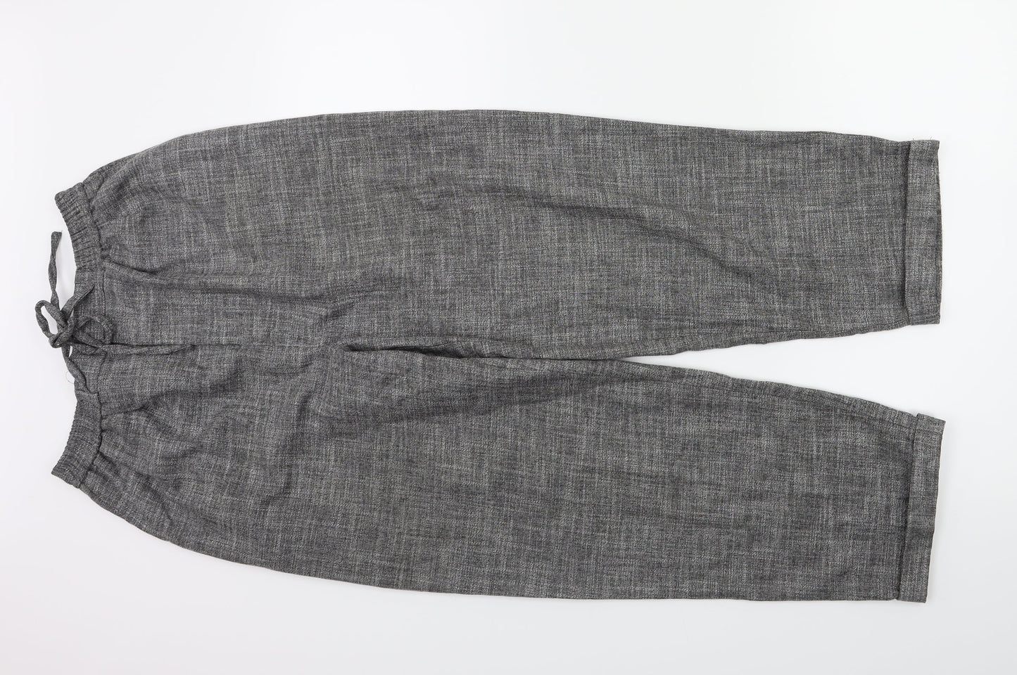 Womens UK Size S Light Before Dark Regular Fit  Grey Trousers