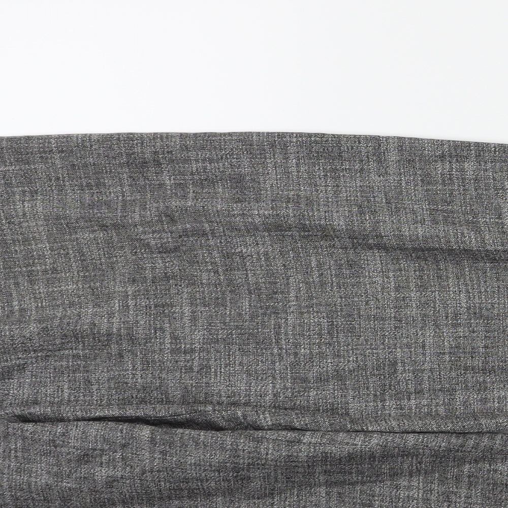 Womens UK Size S Light Before Dark Regular Fit  Grey Trousers