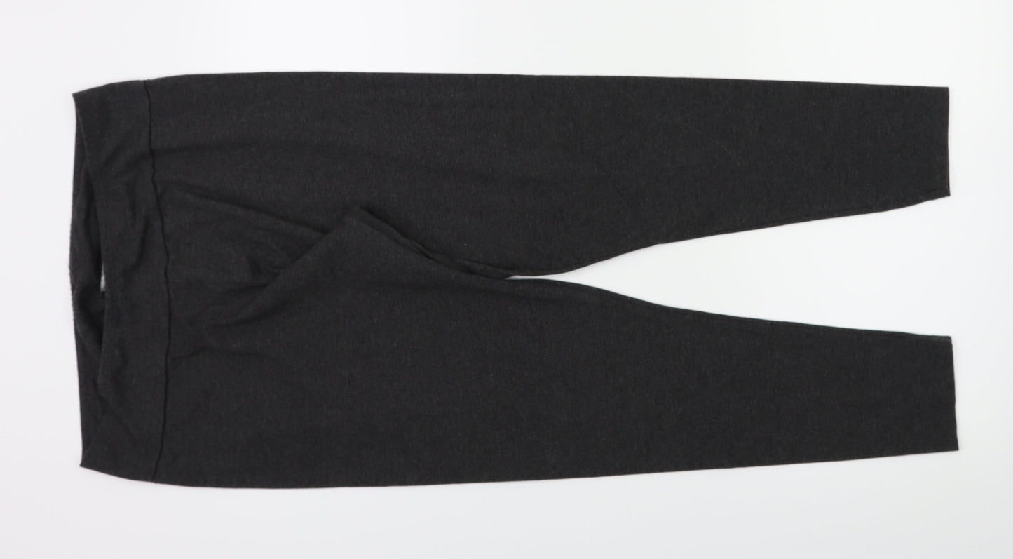 Womens UK Size 20 F&F Regular Fit Carrot Grey Trousers