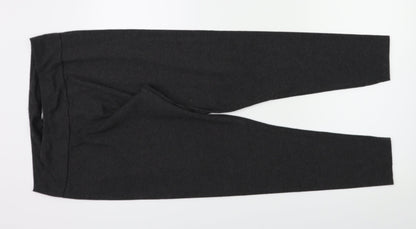 Womens UK Size 20 F&F Regular Fit Carrot Grey Trousers