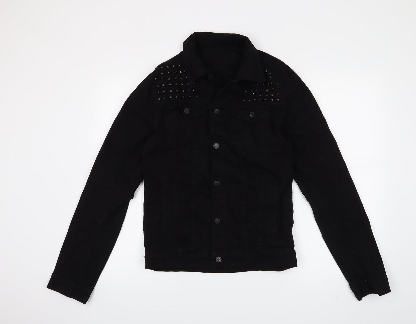 Womens UK Size M Preworn Black Jacket
