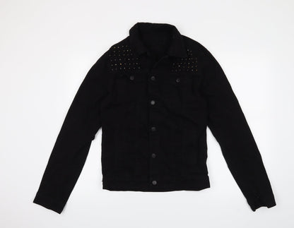 Womens UK Size M Preworn Black Jacket