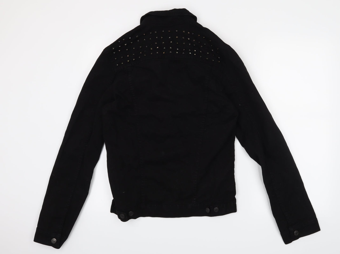 Womens UK Size M Preworn Black Jacket
