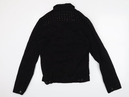 Womens UK Size M Preworn Black Jacket