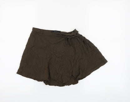 FOREVER 21 Womens Green   Mini Skirt Size XS