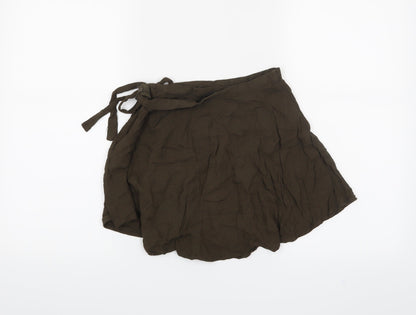 FOREVER 21 Womens Green   Mini Skirt Size XS