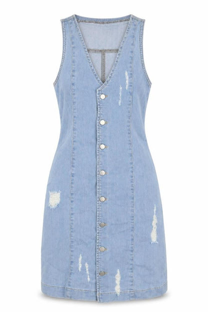 Missguided Womens Blue   A-Line  Size 4