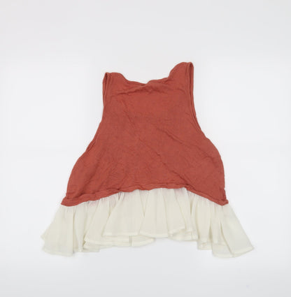 FOREVER 21 Womens Orange   Cropped Tank Size S