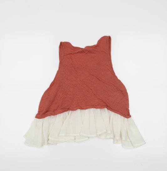 FOREVER 21 Womens Orange   Cropped Tank Size S