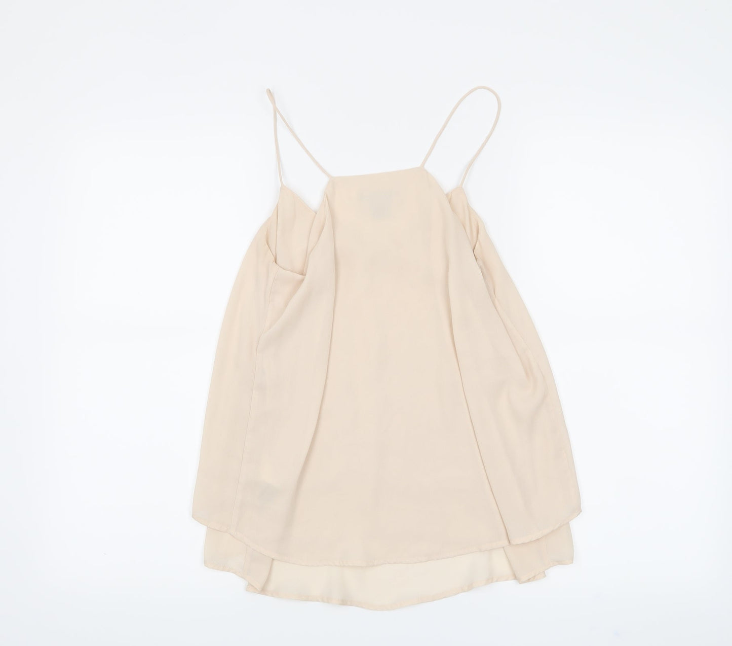 Womens UK Size 6 H&M Beige Camisole Tank
