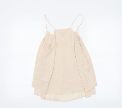 Womens UK Size 6 H&M Beige Camisole Tank