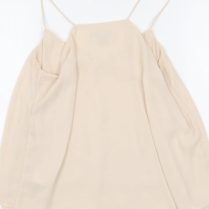 Womens UK Size 6 H&M Beige Camisole Tank