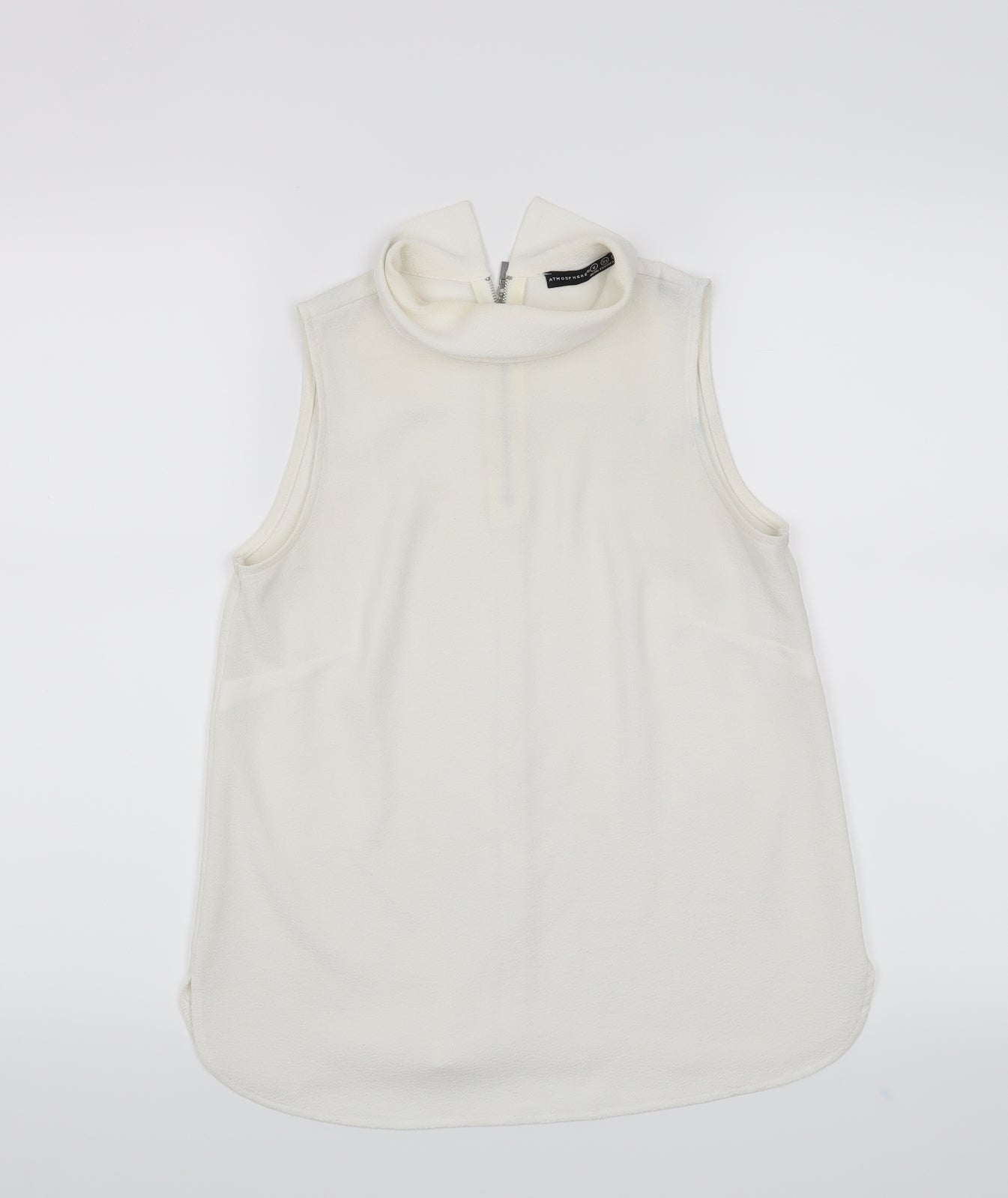 Atmosphere Womens White   Basic Tank Size 6