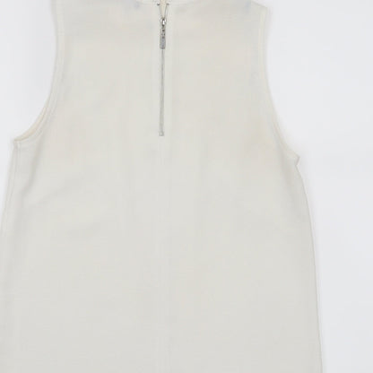 Atmosphere Womens White   Basic Tank Size 6