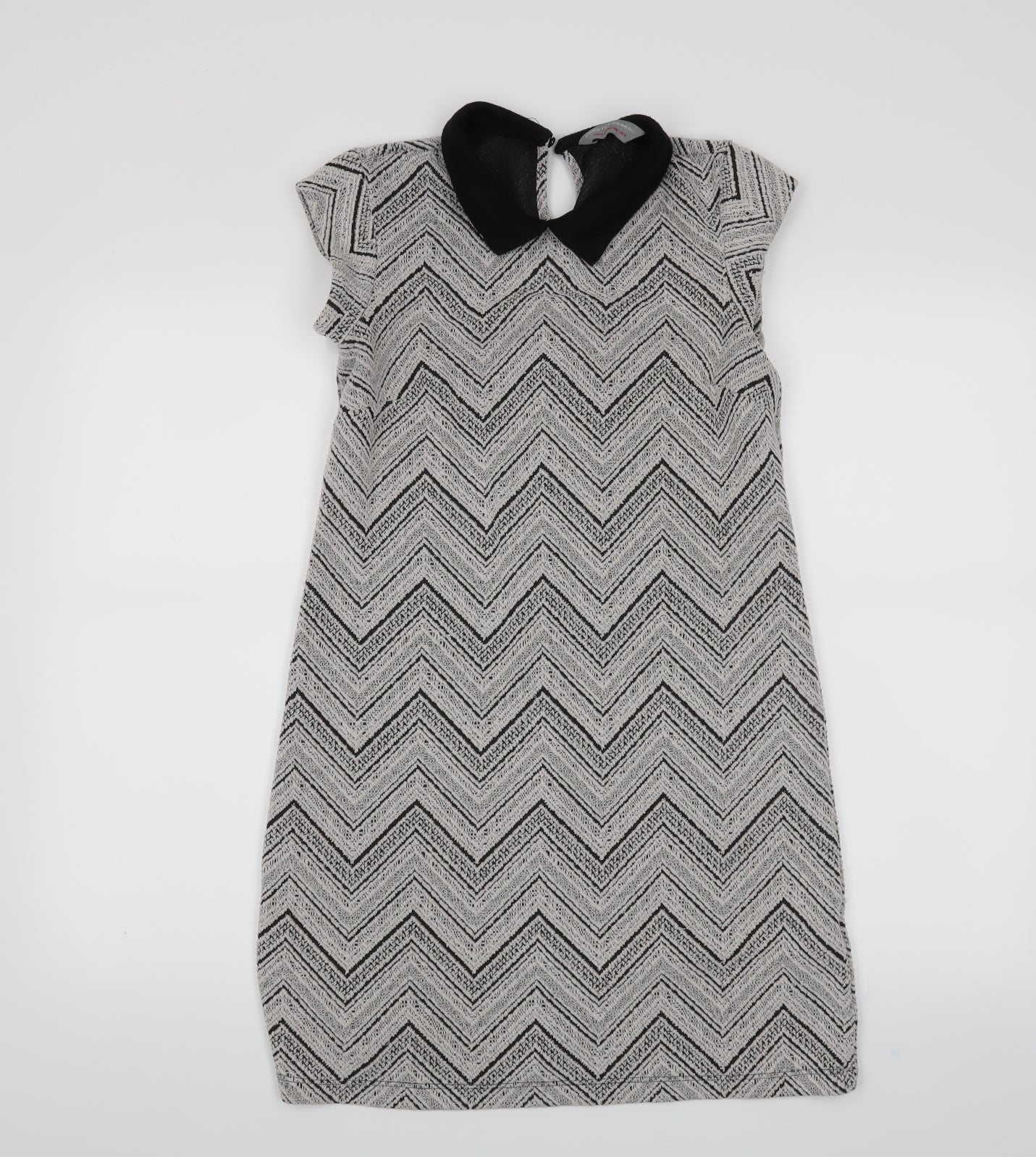 Dorothy Perkins Womens Grey   A-Line  Size 8