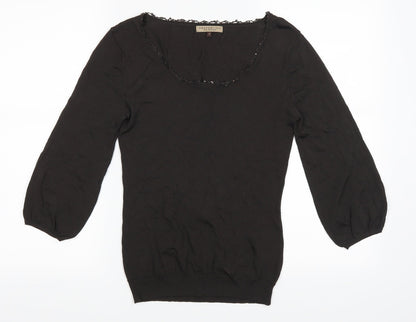 proportion Womens Black   Basic Blouse Size S