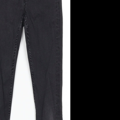 H&M Girls Black   Skinny Jeans Size 7-8 Years