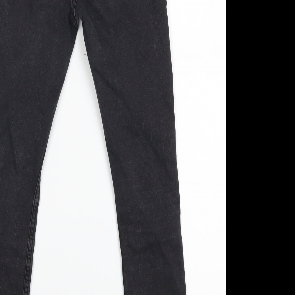 H&M Girls Black   Skinny Jeans Size 7-8 Years