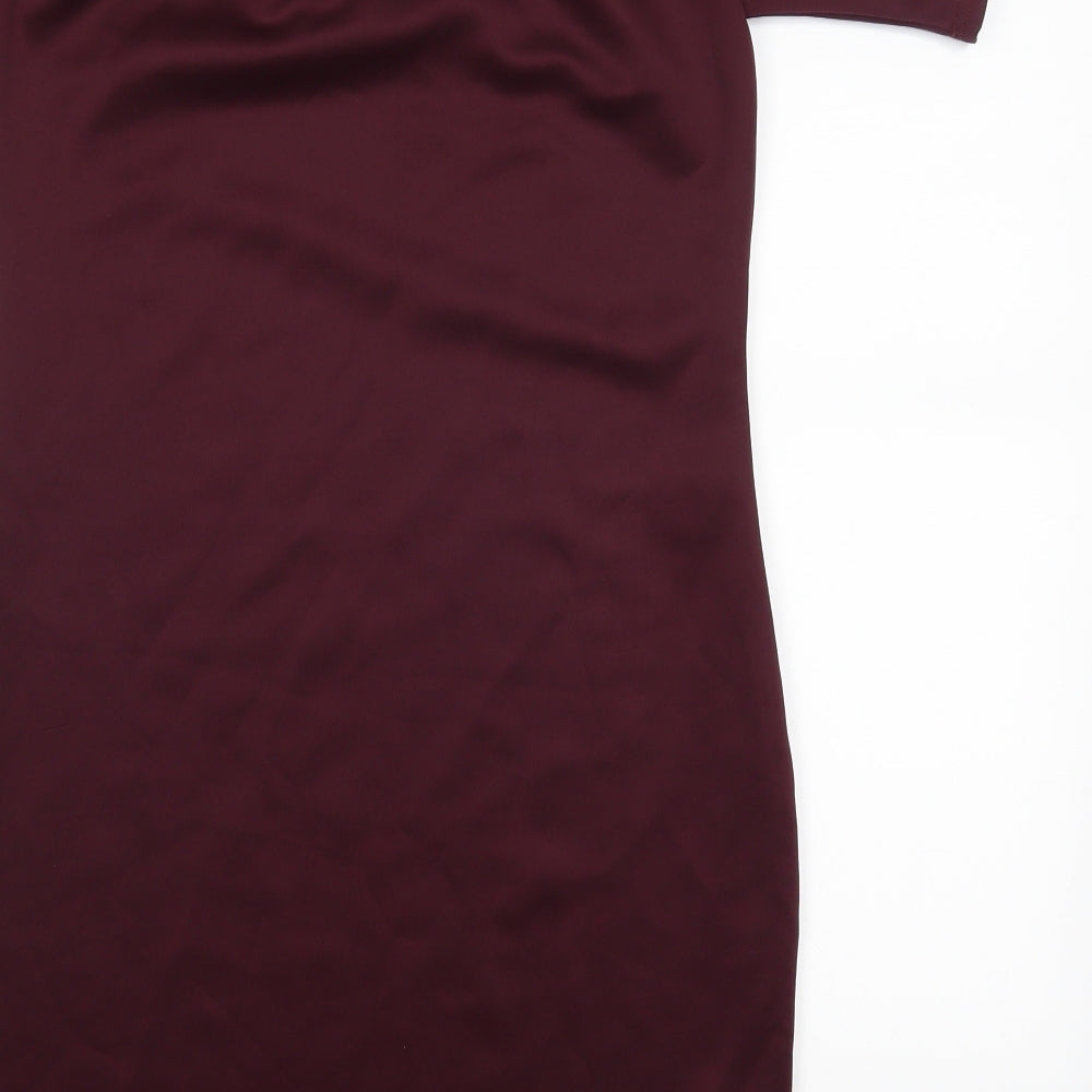 PRETTYLITTLETHING Womens Red   Bodycon  Size 12