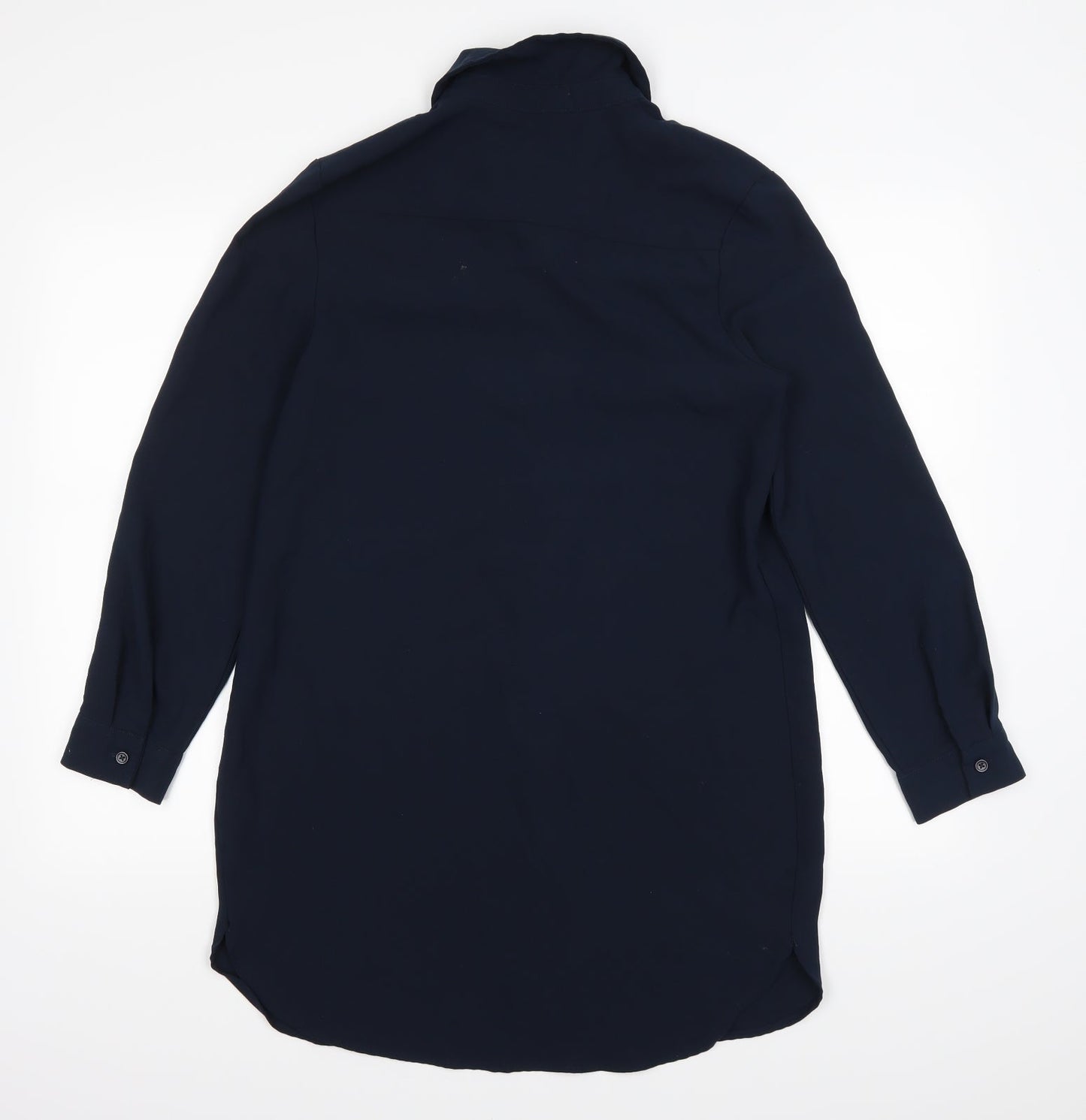 tu  Womens Blue   Basic Button-Up Size 12