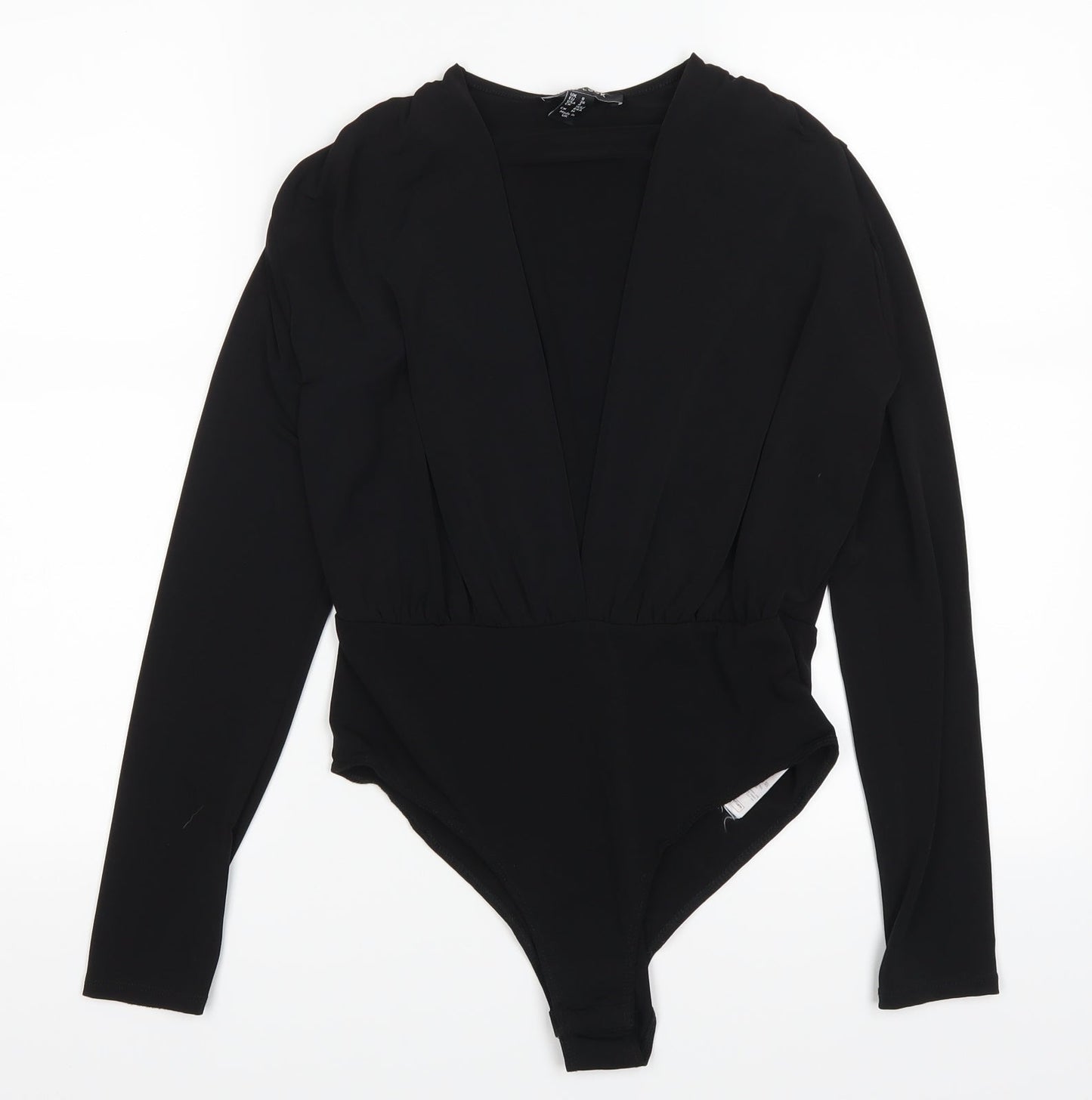 New Look Womens Black   Leotard One-Piece Size 8