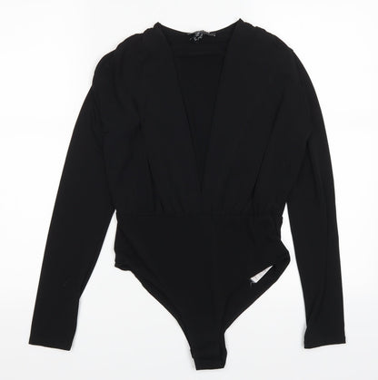 New Look Womens Black   Leotard One-Piece Size 8