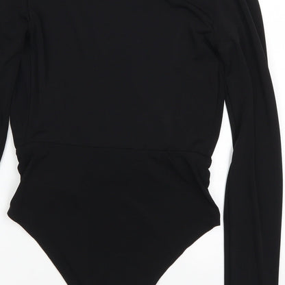 New Look Womens Black   Leotard One-Piece Size 8