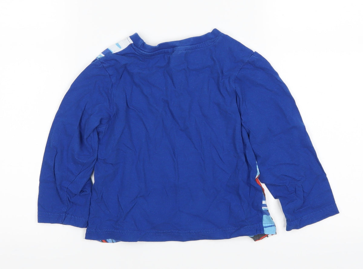 Pep&Co Boys Blue   Basic T-Shirt Size 2-3 Years