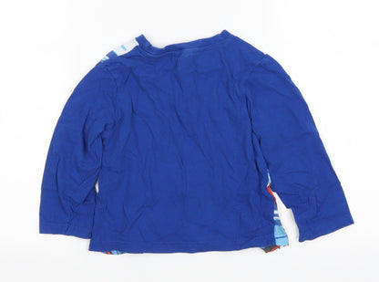 Pep&Co Boys Blue   Basic T-Shirt Size 2-3 Years