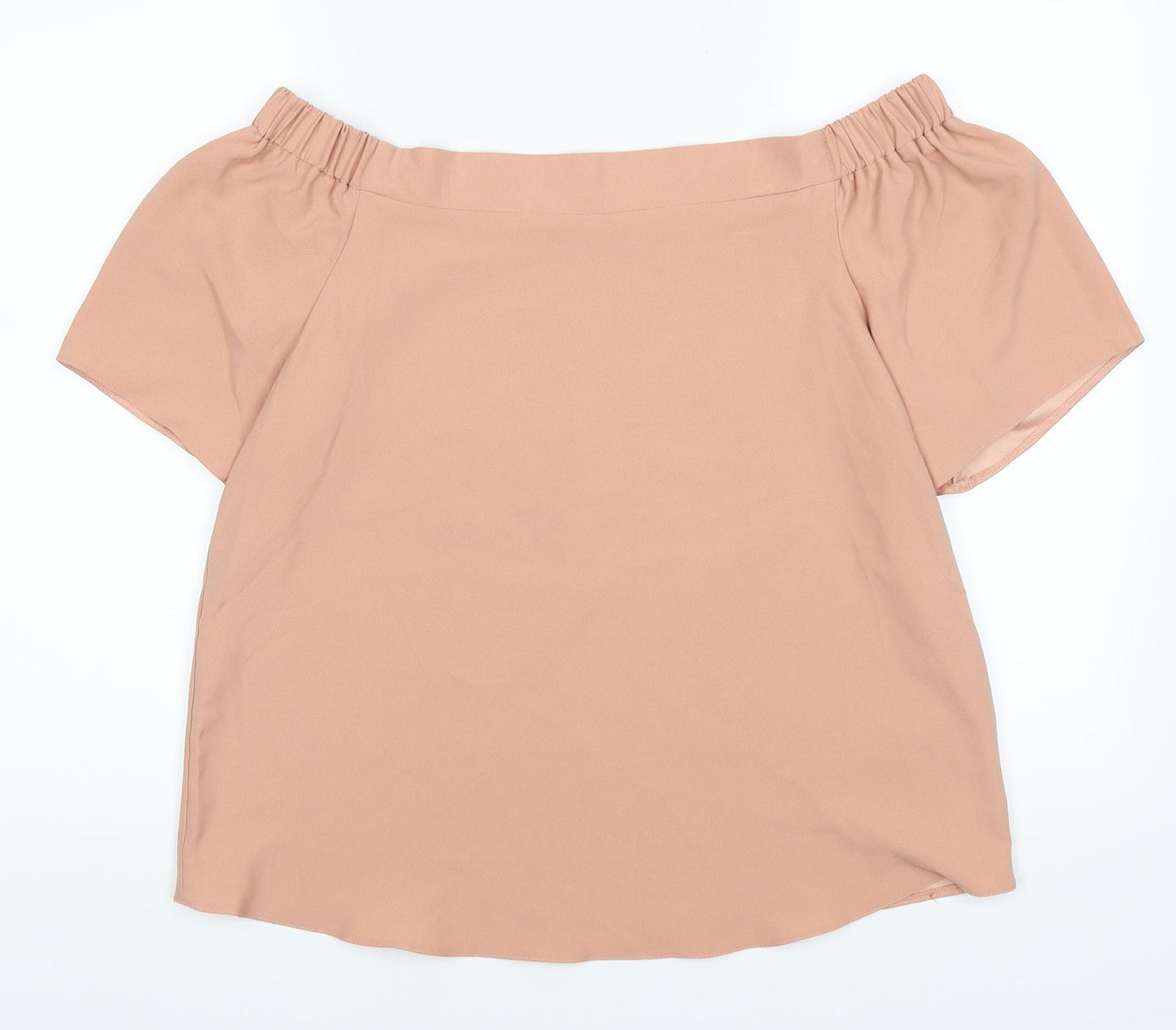 F&F Womens Beige   Basic Blouse Size 12